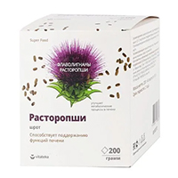 Шрот расторопши &quot;Биокор&quot; &quot;Vitateka&quot; 200г фото