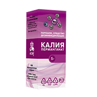 Калия перманганат средство дезинфицирующее порошок 5г фото