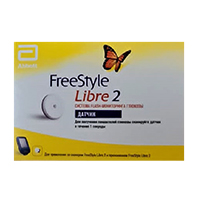 Датчик системы Flash мониторинга глюкозы "FreeStyle" Libre 2 фото
