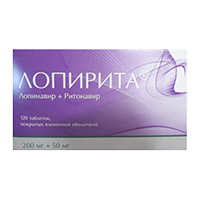 Лопирита таблетки 200мг+50мг фото