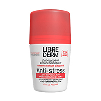 Librederm дезодорант антиперспирант 72 часа "Интенсивная защита Anti-Stress" шариковый 50мл фото