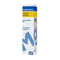 SP "Магний B6 300" (Магний 300 с витаминами группы В) таблетки шипучие 4,5г фото