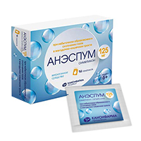 Анэспум гранулы 125мг/1100мг фото