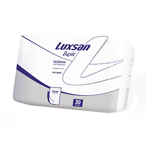 Пеленки "Luxsan" Basic Normal впитывающие 60х60см фото
