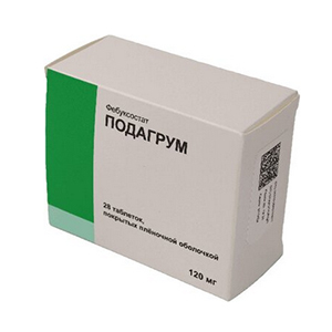 Подагрум таблетки 120мг фото