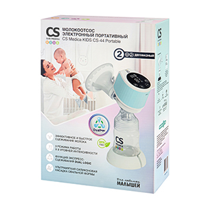 Молокоотсос "CS Medica" KIDS CS-44 электронный портативный фото