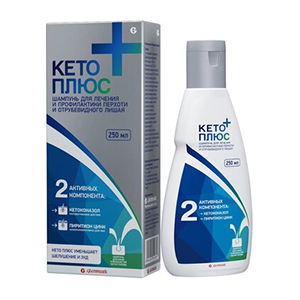 Кето плюс шампунь 250мл фото