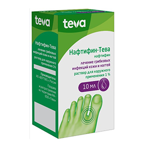 Нафтифин-Тева раствор 1% 10мл фото
