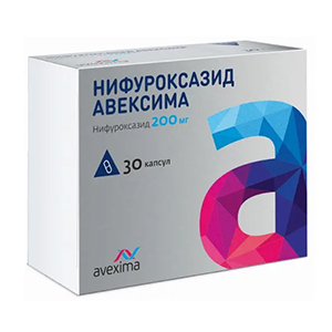 Нифуроксазид Авексима капсулы 200мг фото