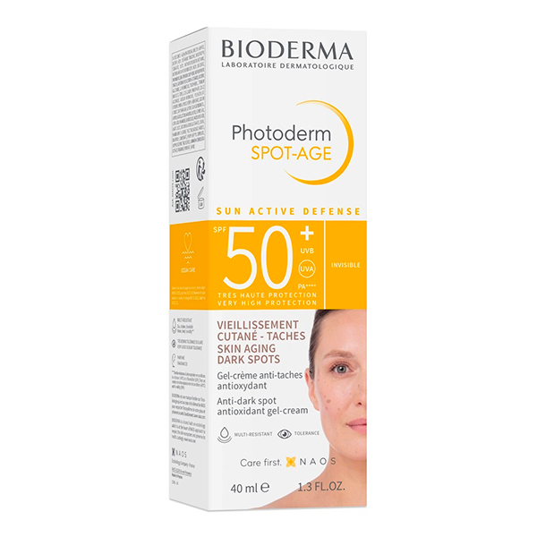Bioderma "Photoderm" гель крем SPOT-AGE против пигментации и морщин SPF50+ 40мл фото