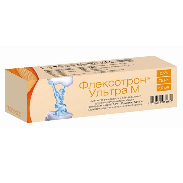 Флексотрон Ультра М имплантат 25мг/мл 3мл фото