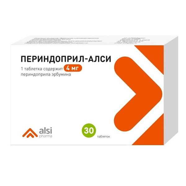 Периндоприл-АЛСИ таблетки 4мг фото
