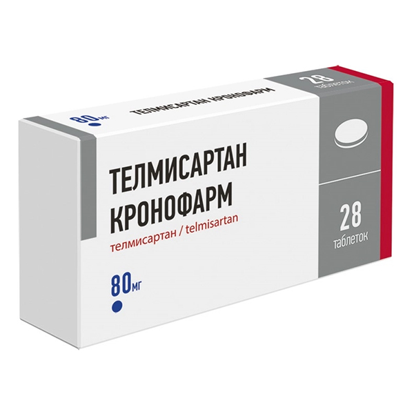 Телмисартан Кронофарм таблетки 80мг фото