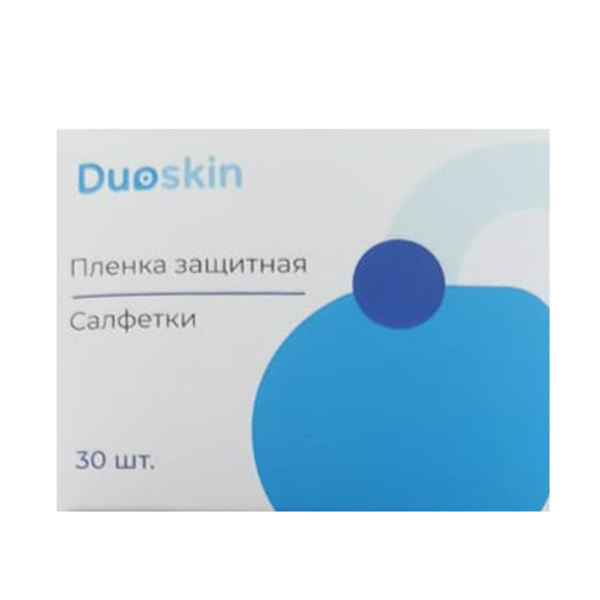 ДуоСкин пленка защитная салфетки 3смх7см фото