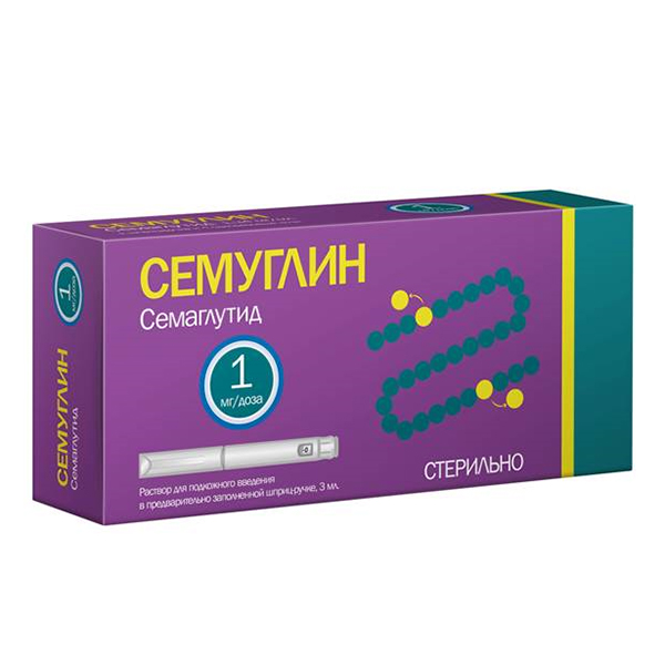 Семуглин раствор для инъекций 1мг/доза 3мл фото