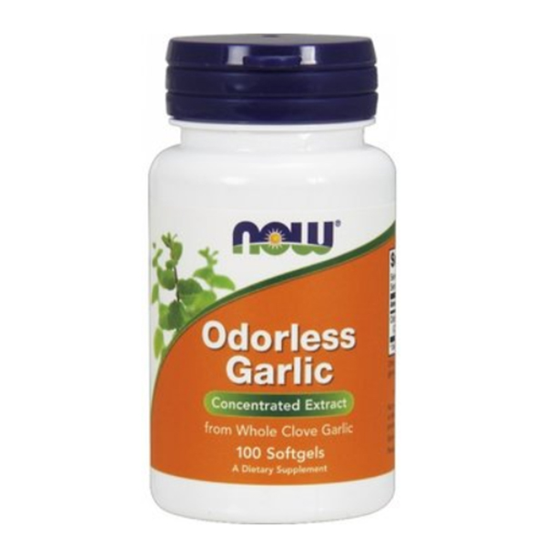 NOW "Чеснок без запаха" капсулы 414мг фото