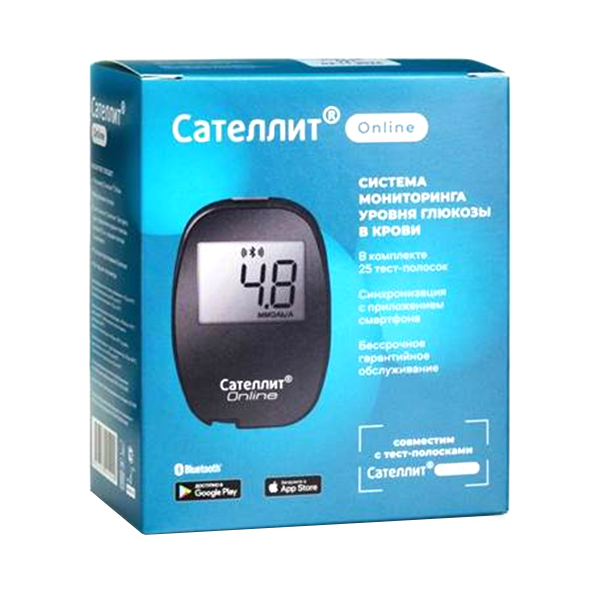 Глюкометр "Сателлит Online" модель №1 фото
