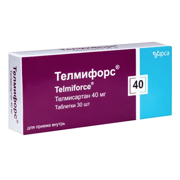Телмифорс таблетки 40мг фото