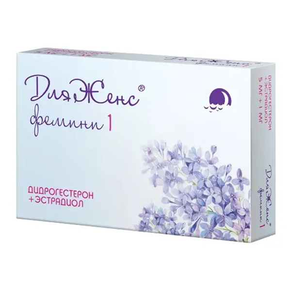 ДляЖенс фемини таблетки 5мг+1мг фото