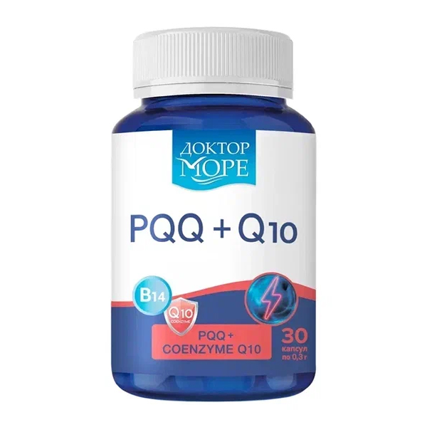 Доктор Море "PQQ+Коэнзим Q10" капсулы 300мг фото