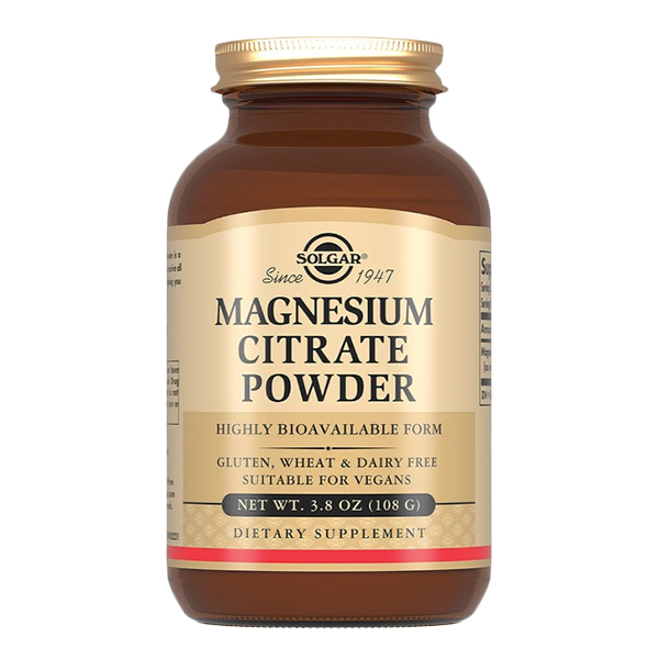 Solgar "Цитрат магния" порошок 108г фото