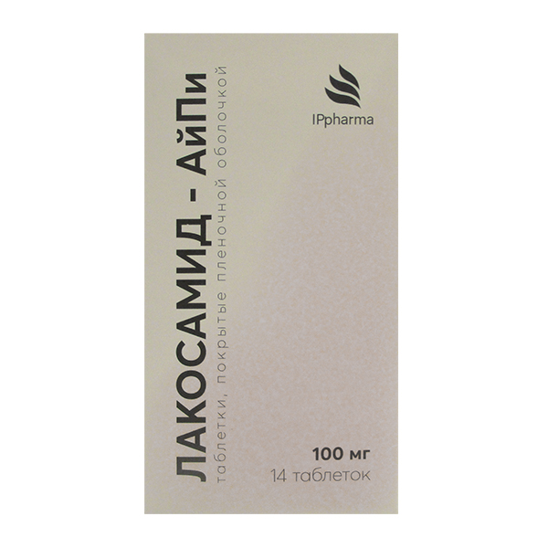 Лакосамид-АйПи таблетки 100мг фото