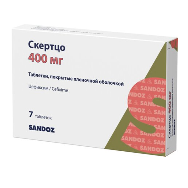 Скертцо таблетки 400мг фото