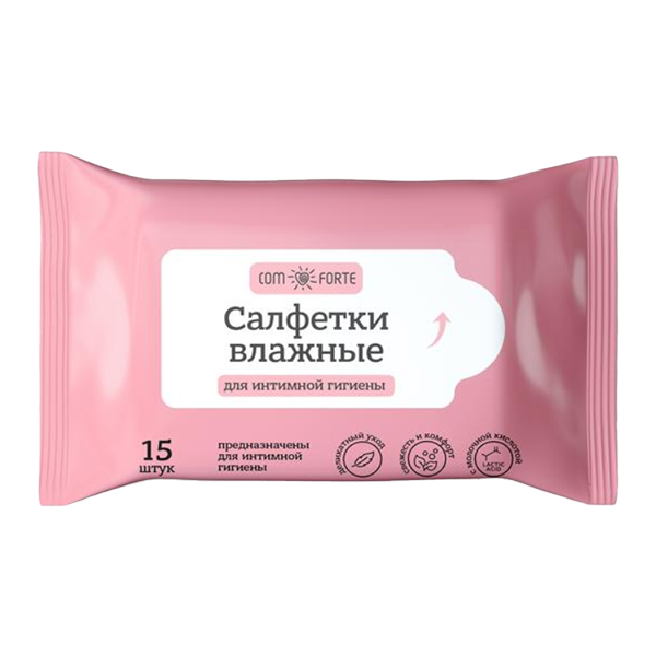 ComForte салфетки влажные для интимной гигиены фото
