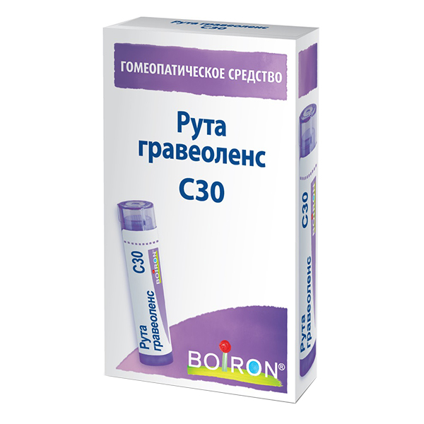 Рута гравеоленс гранулы гомеопатические разведение С30 4г фото