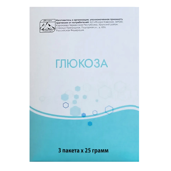 Глюкоза порошок 25г фото